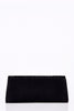 C Black Clutch Bag With Diamante Detail